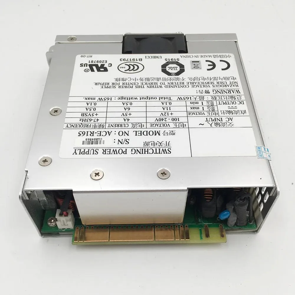 Compact ATX power supply unit in matte black finish