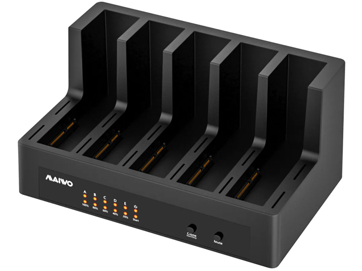MAIWO MAIWO K30945 5 Bay SATA Docking Station — ürün fotoğrafı