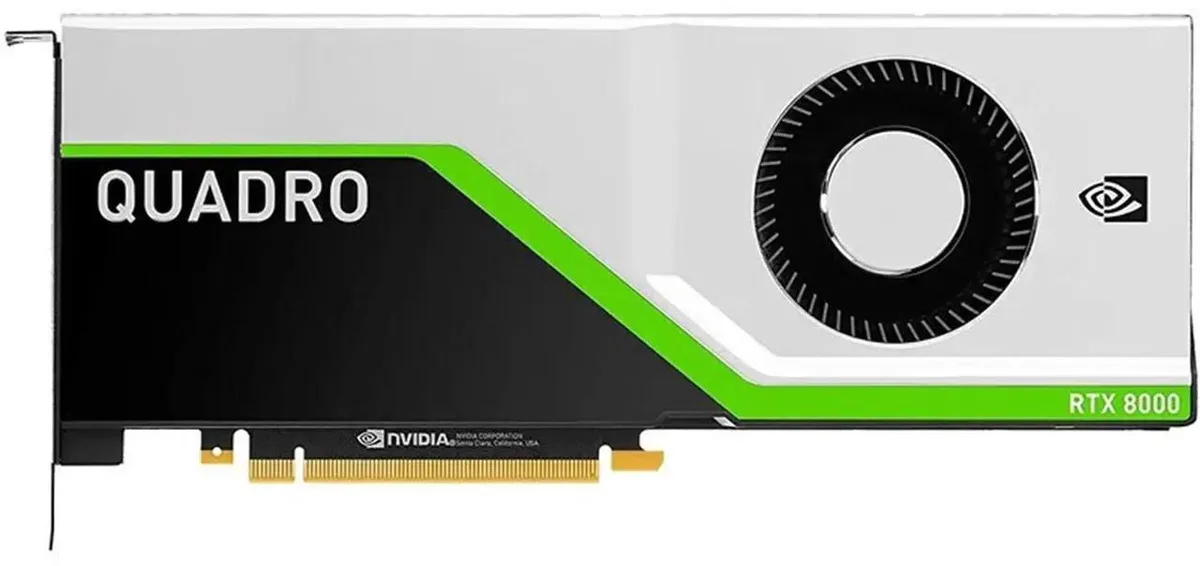 NVIDIA NVIDIA Quadro RTX 8000 48G graphics card OEM — photo du produit