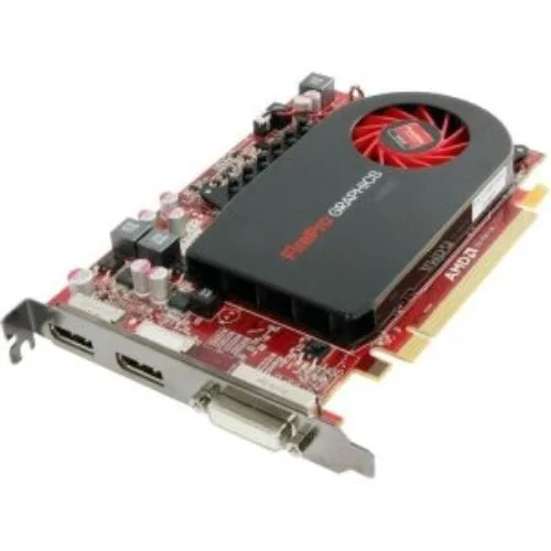 Sapphire FirePro V4900 graphics card with dual DisplayPort and DVI-I outputs, single fan cooler
