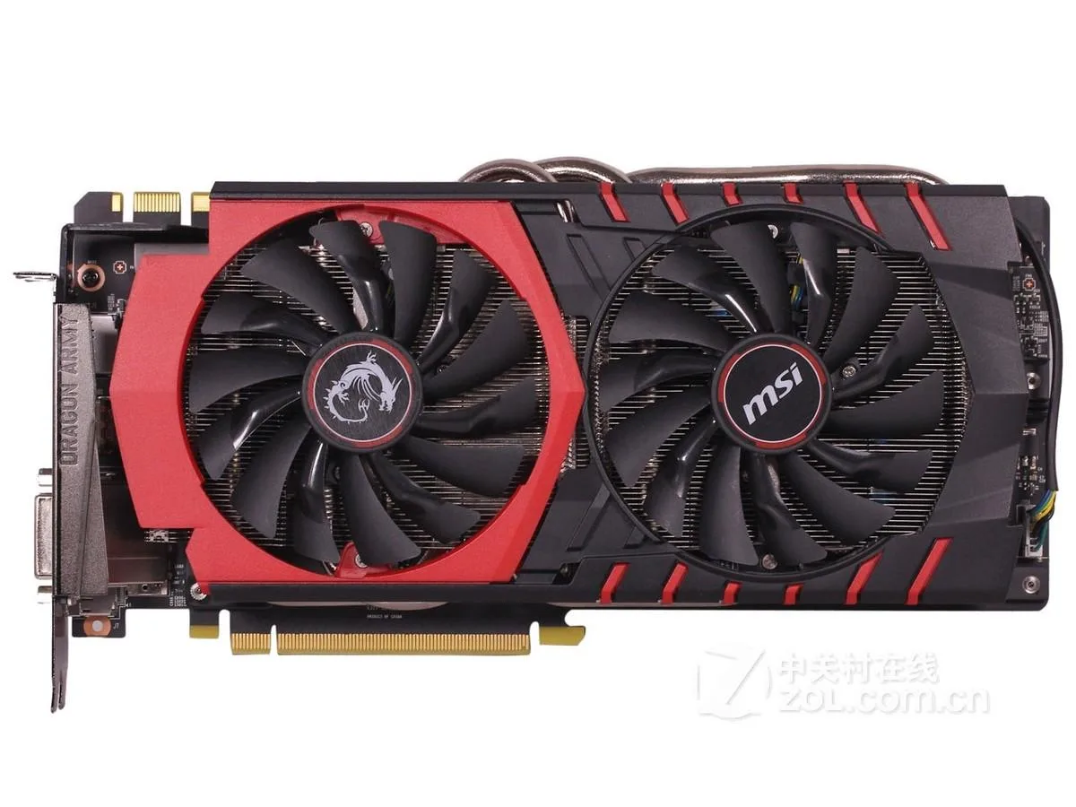 MSI MSI GeForce GTX 980 GAMING 4G graphics card — product photo