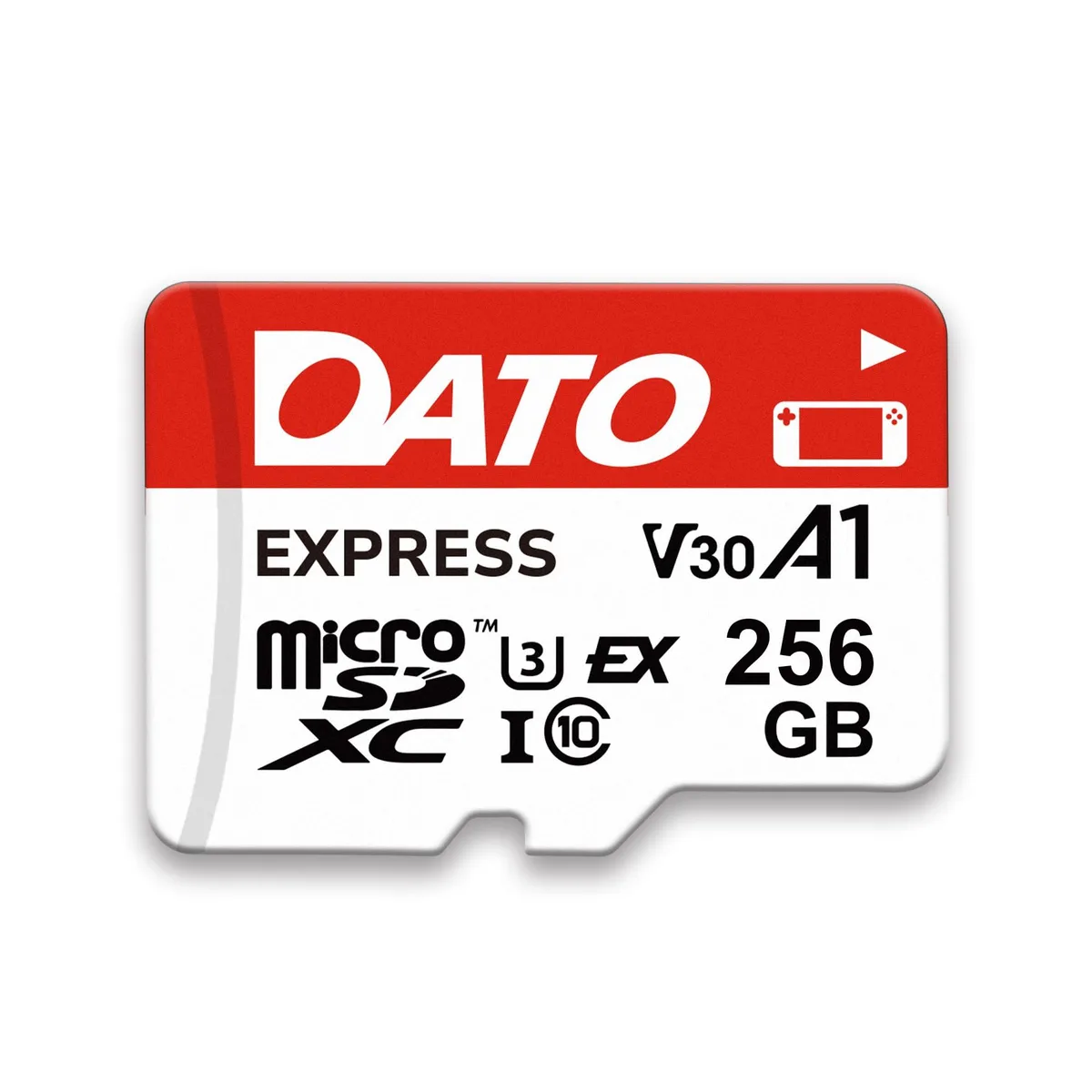 DATO DATO Express 256GB microSDXC NVMe memory card — Produktfoto