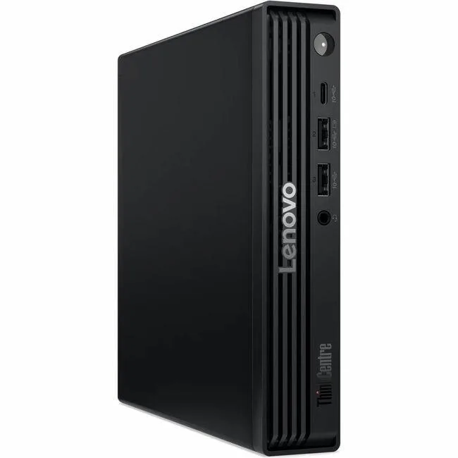 Black Lenovo ThinkCentre M70q Gen 6 Mini PC