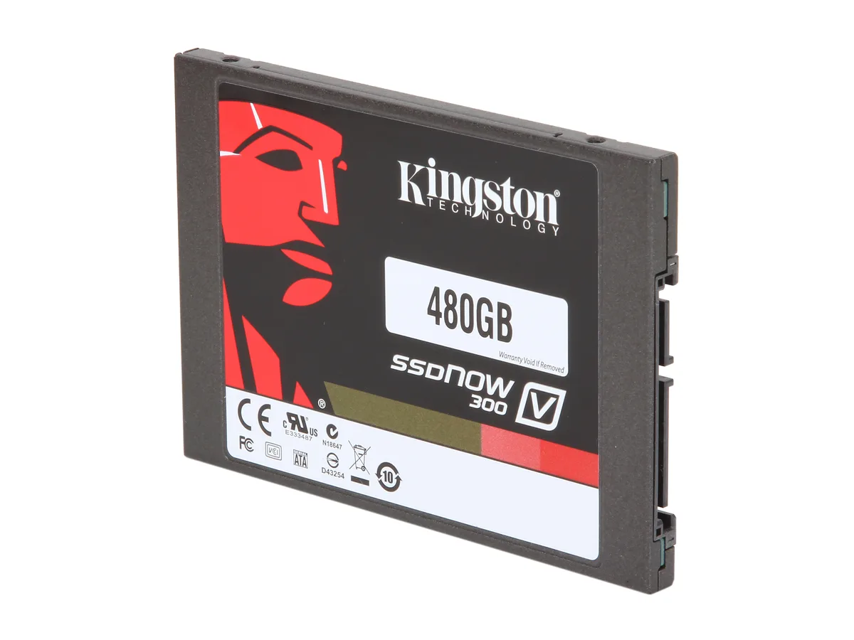 Kingston Technology Corp. Kingston Technology Corp. SV300S3D7/480G 2.5" 480GB SATA internal SSD — product photo