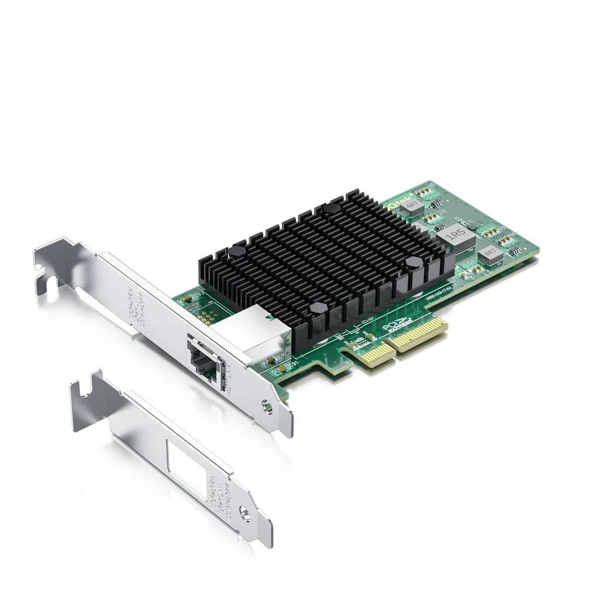 Vszerda Vszerda 10Gb RJ45 PCI-E Network Card Intel X550-AT Single Port PCIe 3.0 x4 Low Profile Bracket — ürün fotoğrafı