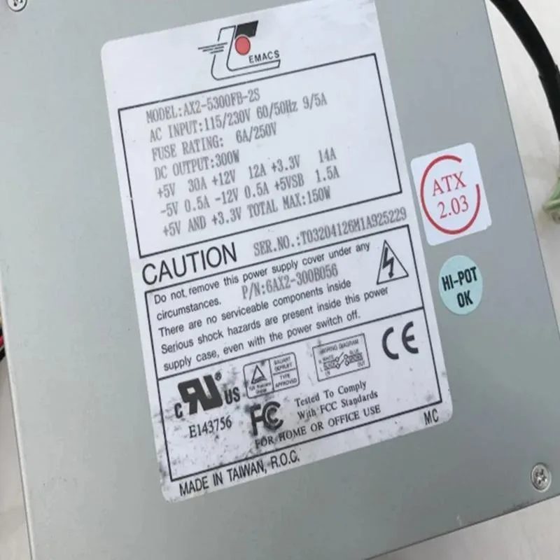KHACHIMO KHACHIMO AX2-5300FB-2S ATX power supply — photo du produit