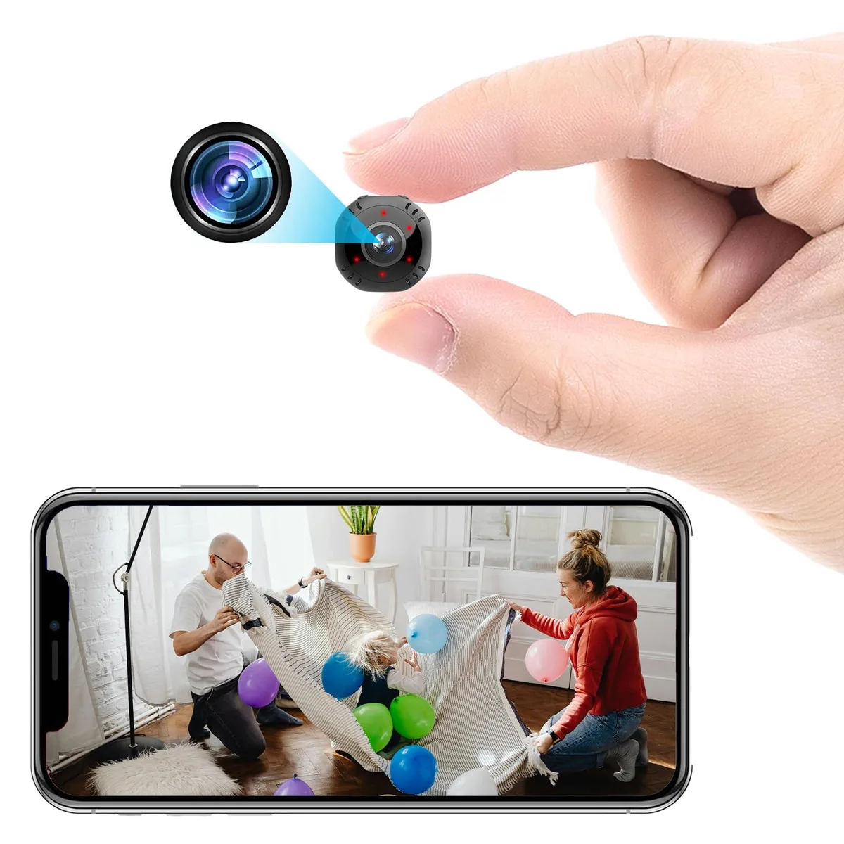  Clover FLFLFL30 Wireless Surveillance 1080p Night Vision Motion Detection 3.7Wh 128GB SD Battery Powered — produkto nuotrauka