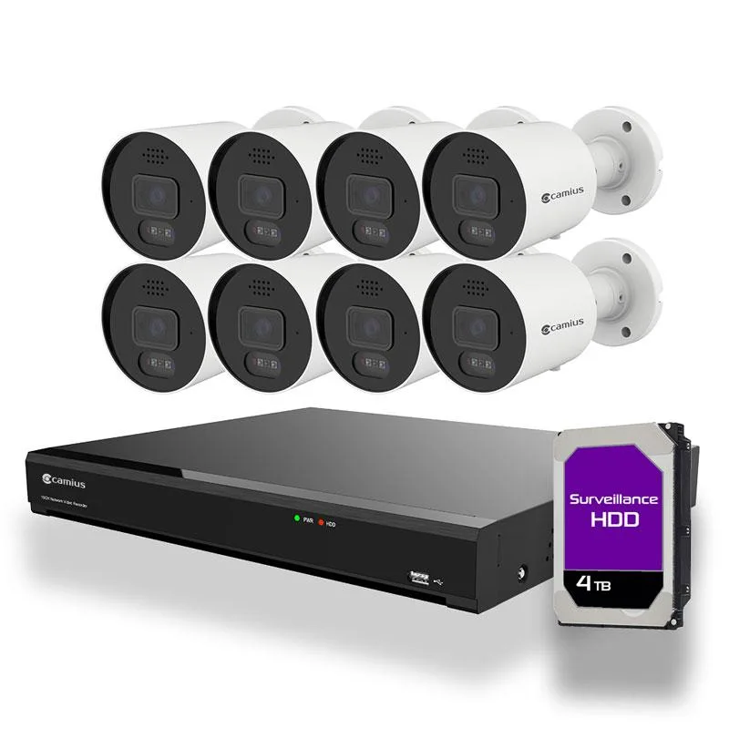 Camius Camius 16PR3208SRB4T 16 Channel 4K PoE NVR Kit 4TB 8 Cameras — product photo