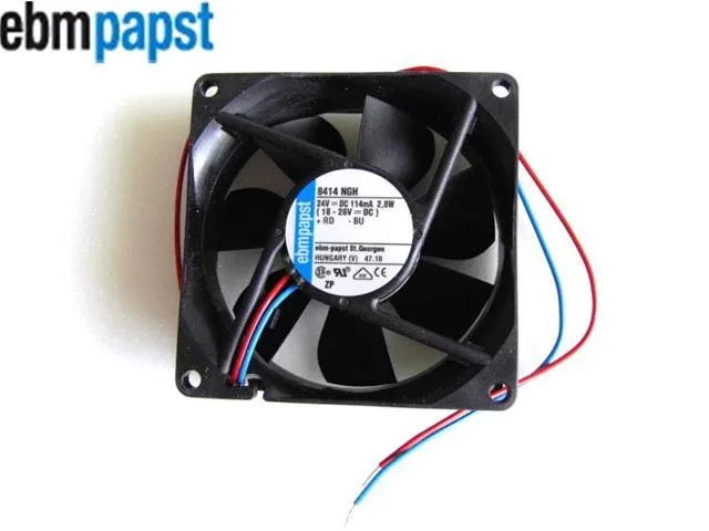 Zyvpee Zyvpee 8414NGH 80×25 mm 24 V 2.8 W 2-wire case fan — 제품 사진