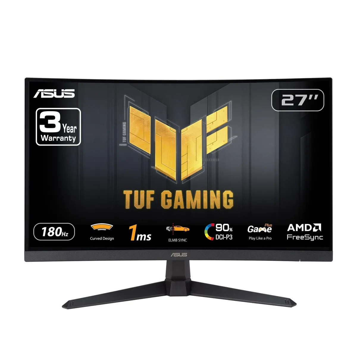 ASUS ASUS TUF Gaming VG27VQ3B 90LM0A90-B011B0 27" 180Hz gaming monitor — product photo