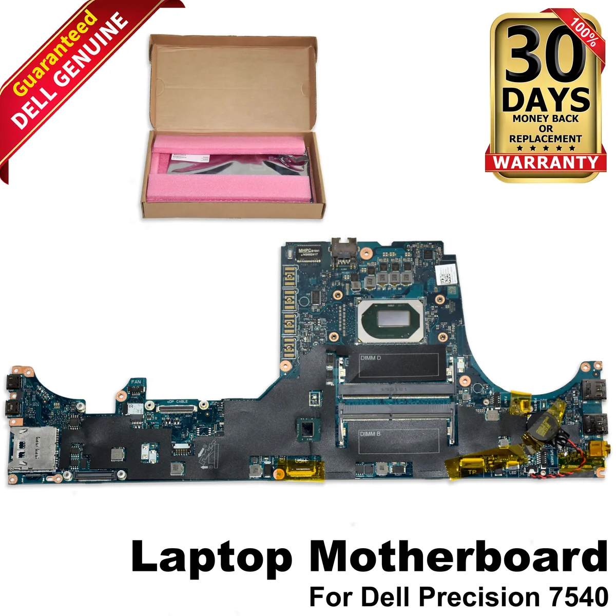 DELL Dell Precision 7540 i5-9400H 2.5 GHz Motherboard PPNV7 — product photo