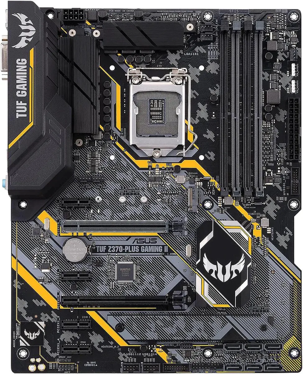 ASUS ASUS TUF Z370-PLUS GAMING II Intel motherboard — 商品写真