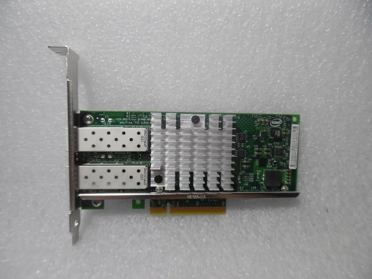 Intel Intel X520-DA2 Dual-Port 10Gb Ethernet expansion card — foto produk