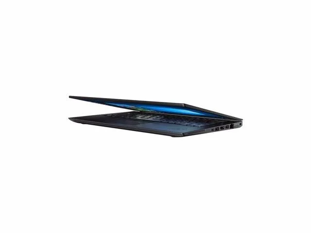 Black 14-inch ThinkPad laptop with touchscreen display