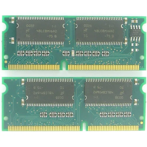 Gigaram Gigaram GR64S4S816-75-MP72 64MB 144-pin PC133 CL3 SDRAM SODIMM laptop RAM — 商品照片