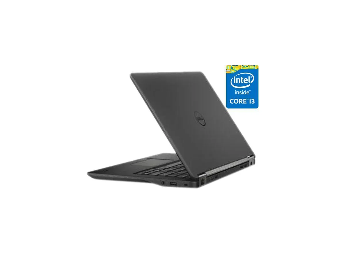 Silver Dell Latitude E5550 laptop closed, 15.6 inch screen, webcam above display