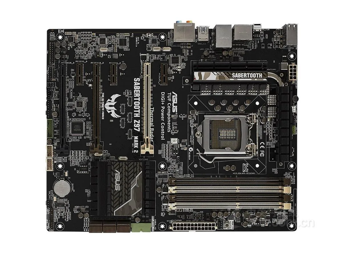 ASUS ASUS SABERTOOTH Z97 MARK 2 LGA 1150 Intel Z97 32GB DDR3 ATX motherboard — product photo