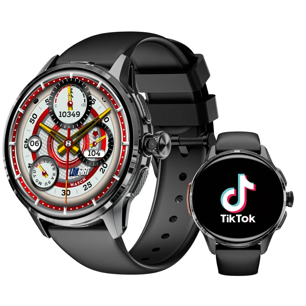 LOKMAT LOKMAT APPLLP 3 4G Smartwatch 1.6" AMOLED 32GB 950mAh Black — fotografie produktu