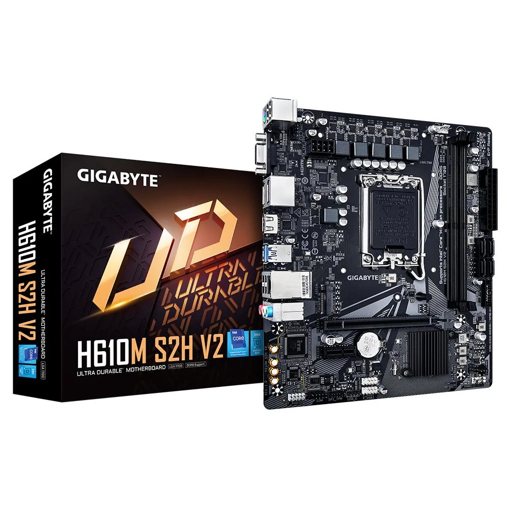 Green rectangular mATX motherboard with silver heatsinks and black slots