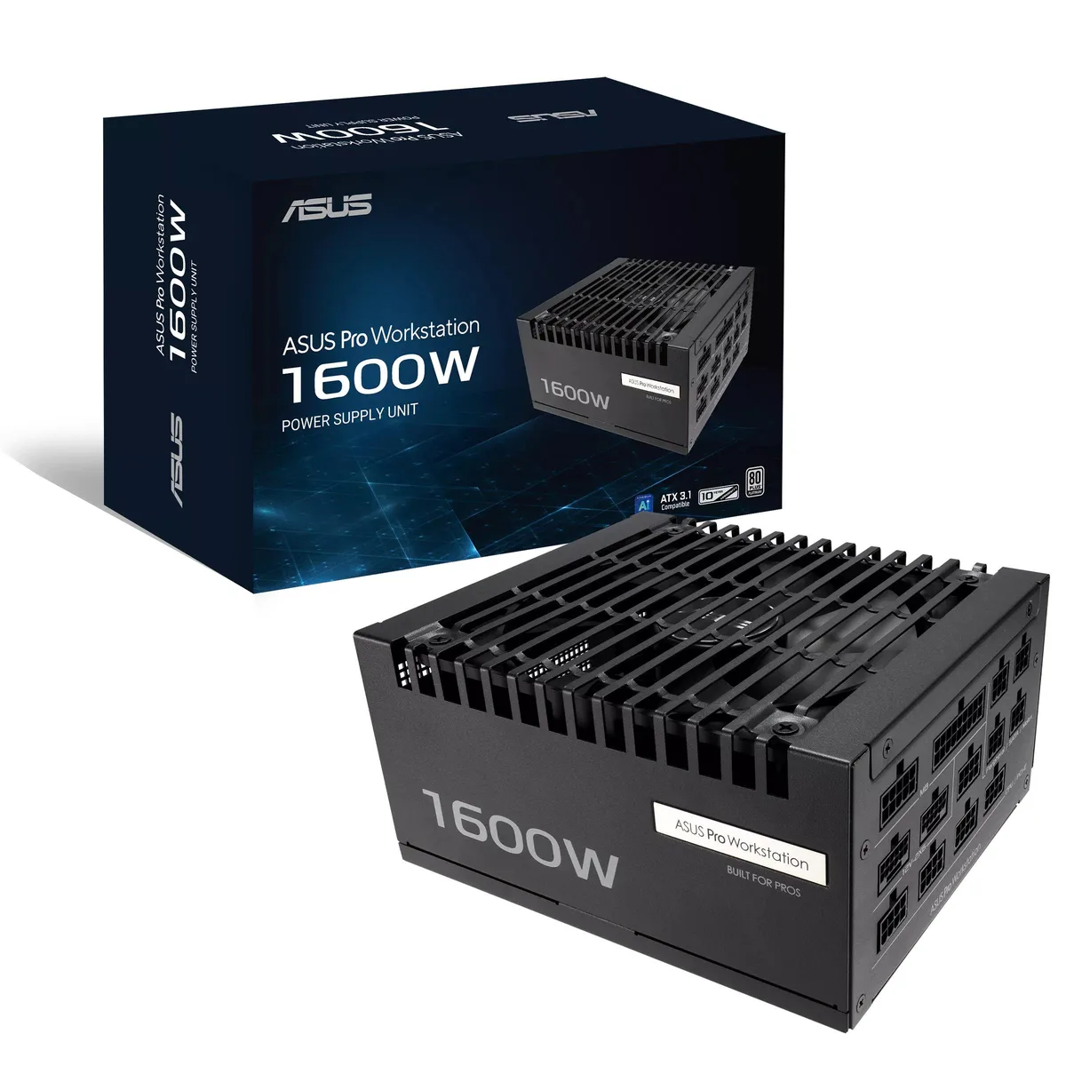 ASUS ASUS Pro WS 1600W Platinum power supply — photo du produit