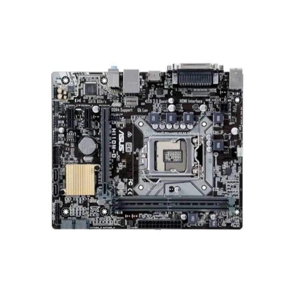 ASUS ASUS H110M-D Intel H110 DDR4 32GB Micro ATX Motherboard — photo du produit