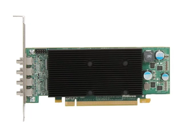 matrox Matrox M9148-E1024LAF 1GB PCI Express x16 Low-profile Workstation Graphics Card — product photo