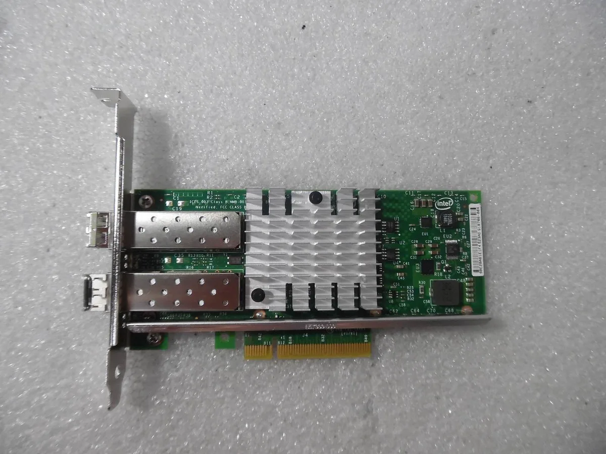 DELL DELL X520-DA2 Dual Port 10Gb/s PCI-E 2.0 x8 Network Adapter VFVGR — zdjęcie produktu