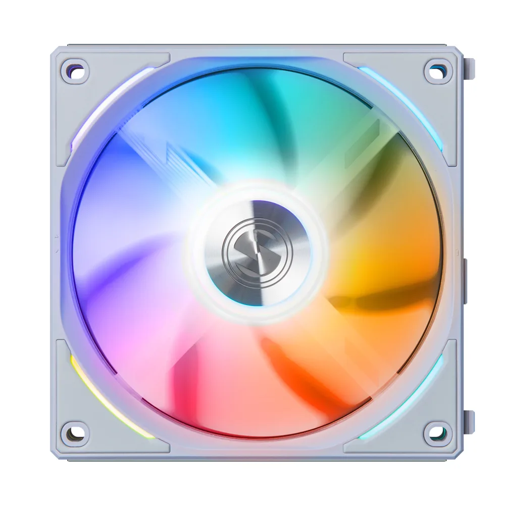 Lian Li Lian Li UF-AL120-1W 120mm ARGB case fan, white, single pack, no controller — 商品照片