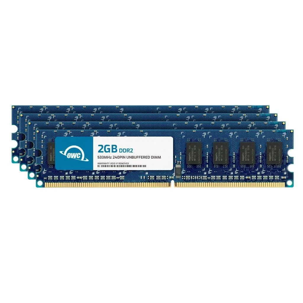 OWC OWC 8GB DDR2 533 PC2-4200 CL4 4x2GB Desktop RAM — product photo