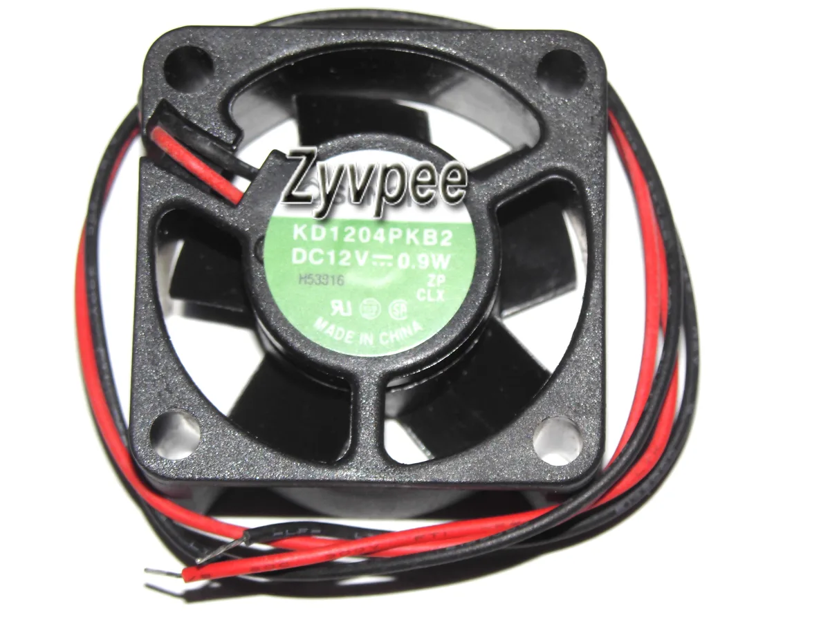 Zyvpee Zyvpee KD1204PKB2 40x20mm 12V .9W 2-wire case fan — صورة المنتج
