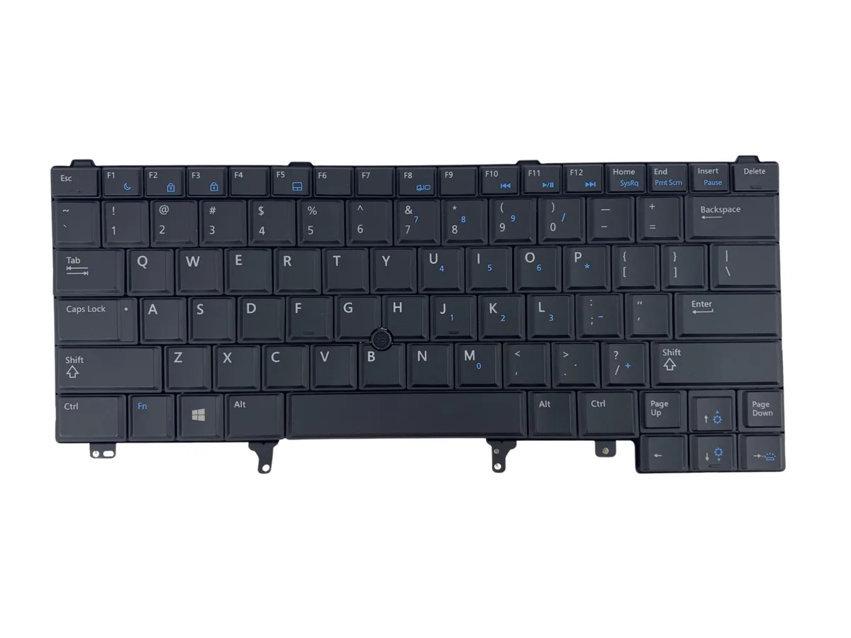 DELL DELL Latitude E7440/E7450 4CTXW Backlit Keyboard Black US QWERTY — product photo