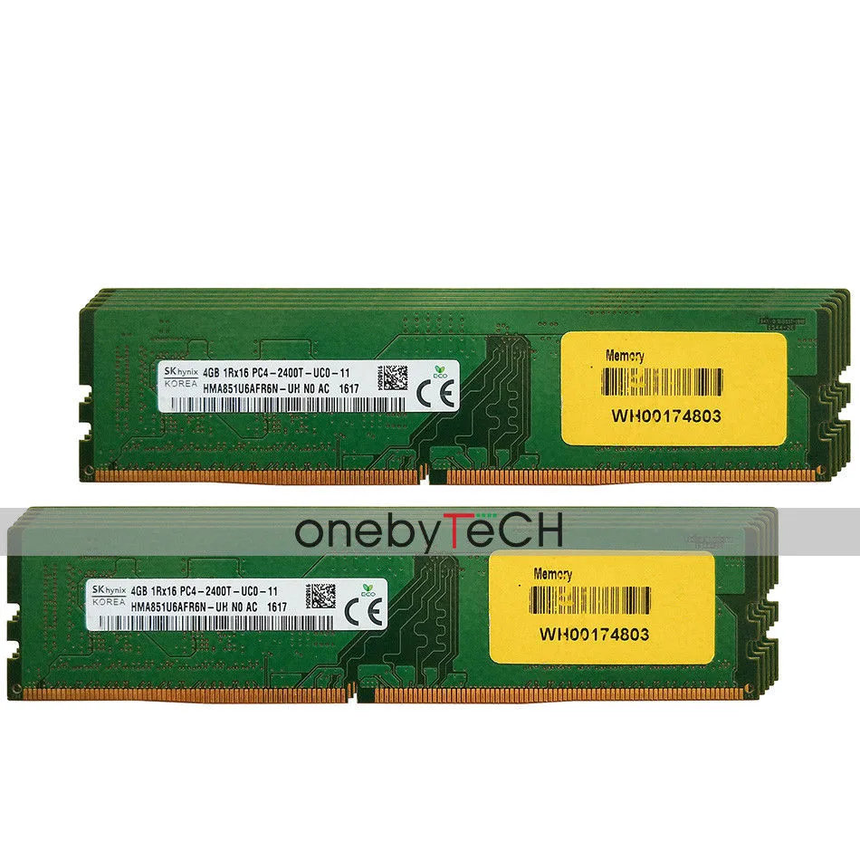 SK hynix SK hynix 32GB (8x4GB) DDR4 2400 CL17 UDIMM desktop RAM — foto del producto