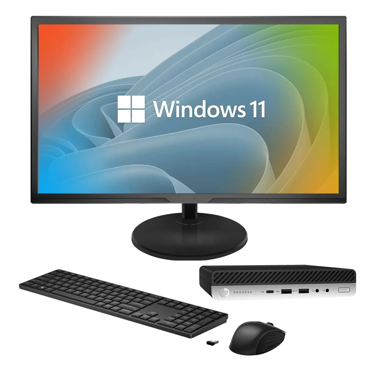HP HP ProDesk 600 G4 Mini 22" i5-8500T 1TB 16GB DDR4 — photo du produit