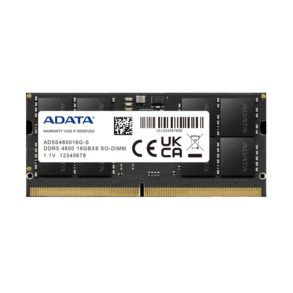 ADATA ADATA AD5S480016G-S 16GB DDR5 4800 laptop RAM — foto produk