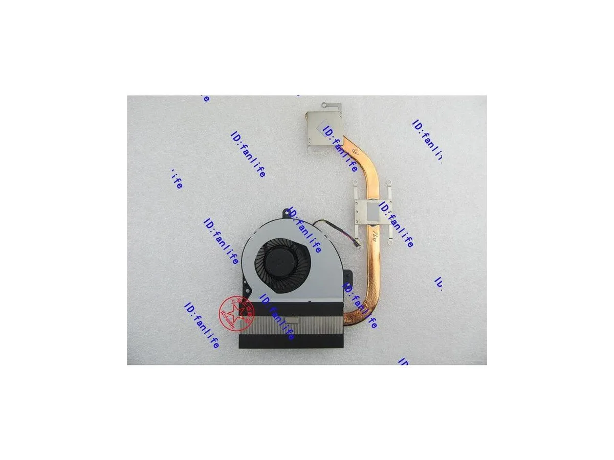 Aluminium fin stack CPU air cooler with fan