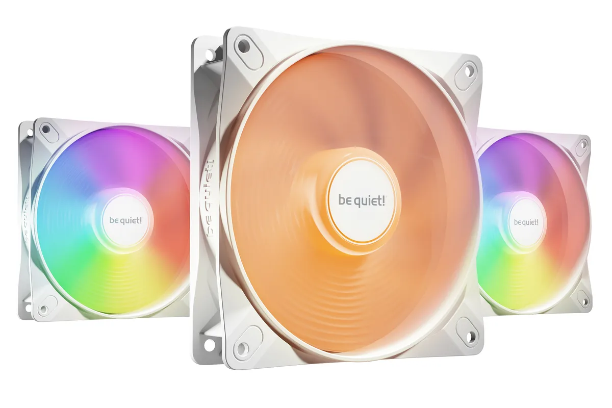 be quiet! be quiet! BL122 Light Wings LX 120mm PWM ARGB Case Fan Triple Pack — صورة المنتج