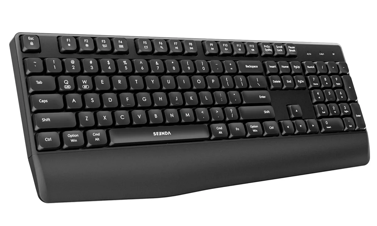 seenda COE200 Bluetooth Gaming Keyboard with Wrist Rest — φωτογραφία προϊόντος