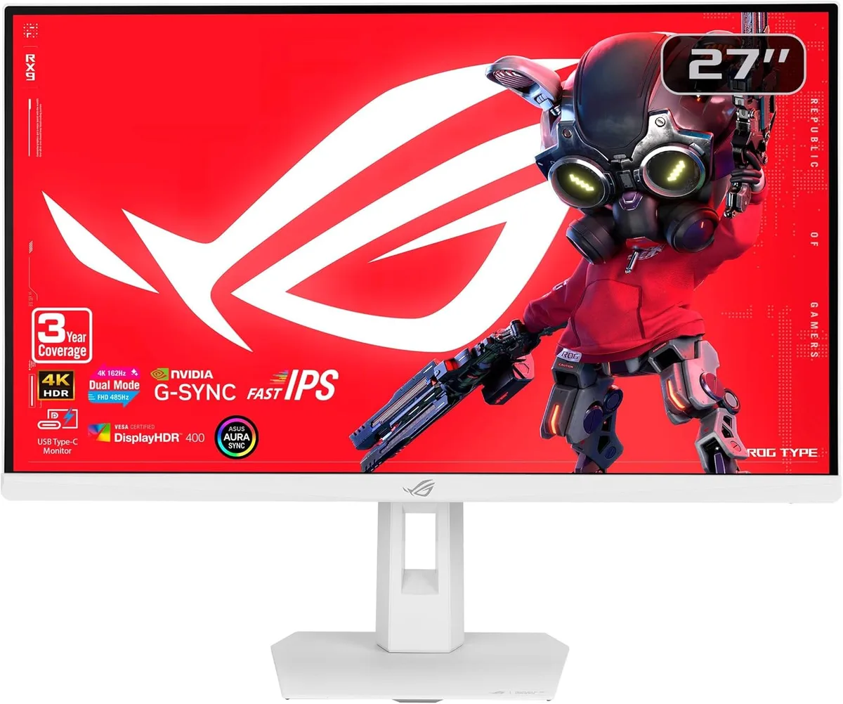 ASUS ASUS ROG Strix XG27UCGR-W 27" 4K Dual Mode 160/320Hz gaming monitor — photo du produit