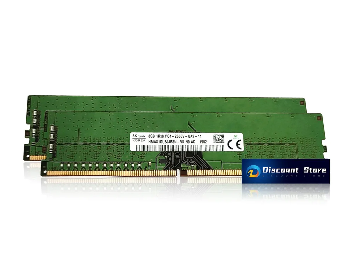 SK hynix SK hynix HMA81GU6JJR8N-VK 16GB (2x8GB) DDR4 2666 CL19 — photo du produit