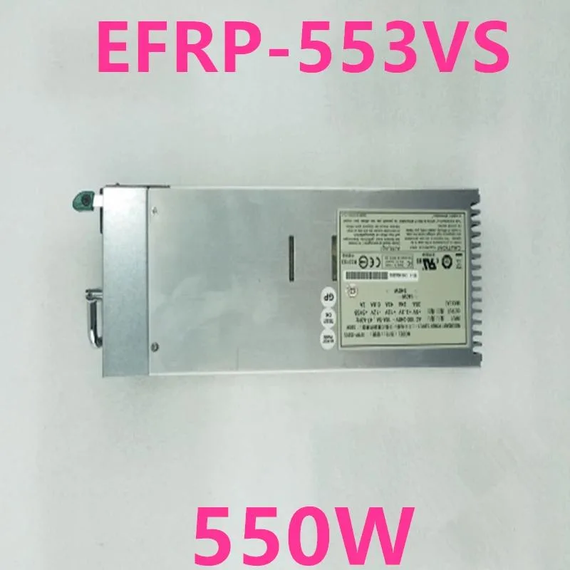 Rectangular black ATX power supply unit with ventilation grille