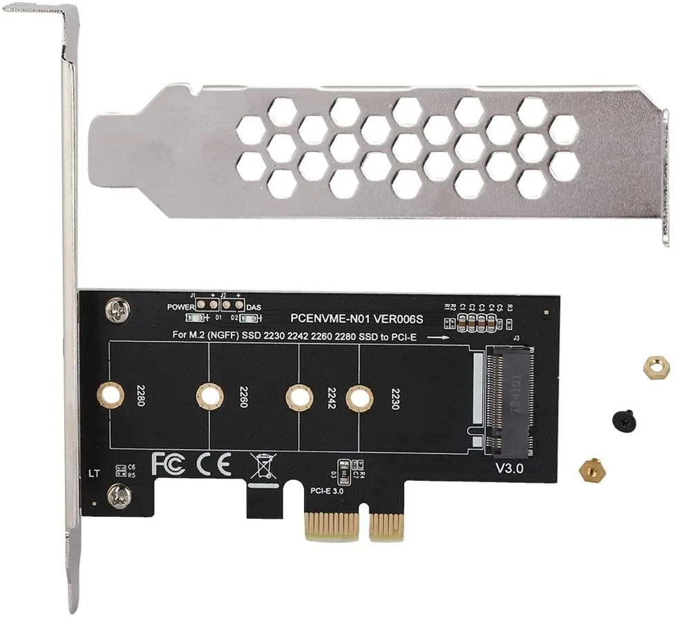 IHDAPP IHDAPP PCIe to M.2 Expansion Card Low Profile Bracket — vörumynd