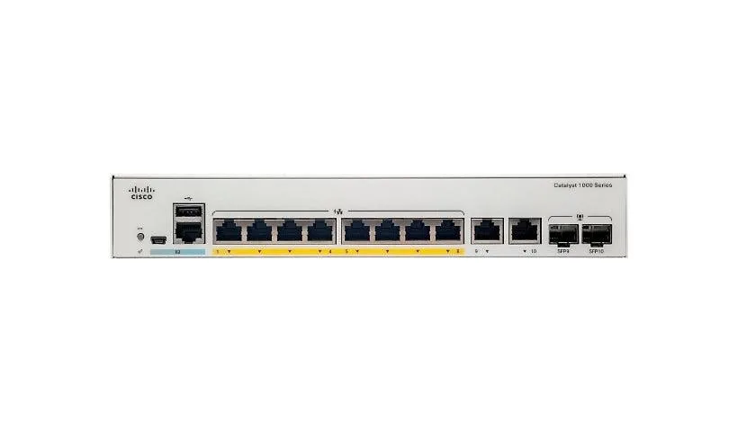 EVESKY EVESKY C1000-8P-E-2G-L network switch 8 ports managed rack-mountable — fotografija proizvoda