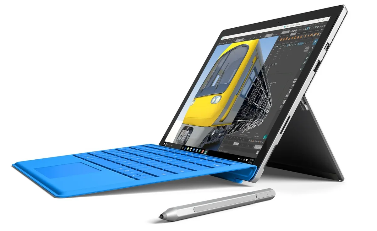 Microsoft Microsoft Surface Pro 4 FFU-00001 2-in-1 laptop 128 GB 4 GB RAM Intel Core i5-6300U 12.3" Silver — 제품 사진