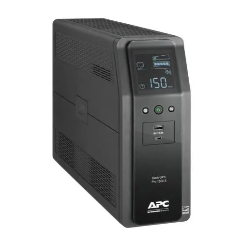 APC APC BR1500ms2 Tower UPS 1500 VA 900 W 10 NEMA 5-15R 16 GB USB 3.0 — photo du produit