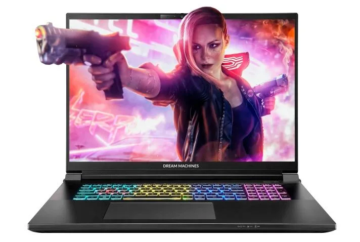 Dream Machines Dream Machines RX5070Ti-18NA21 gaming laptop — product photo