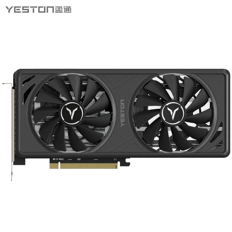 YESTON YESTON RTX 5060 8GB GDDR7 Dual Fan graphics card — preces foto