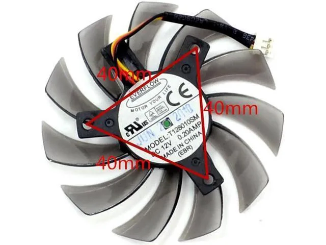 TSUJ TSUJ Kepler-C72J-OYS-0103 Graphics Card Fan 75mm 12V 0.20A — product photo