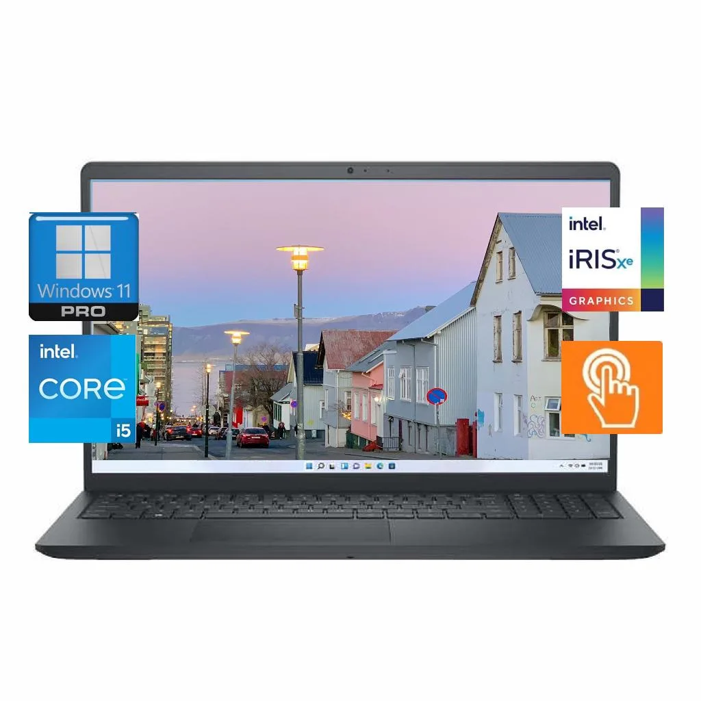DELL DELL Inspiron 15.6 FHD Touch laptop i5-1335U 64GB 1TB Pro Black — photo du produit