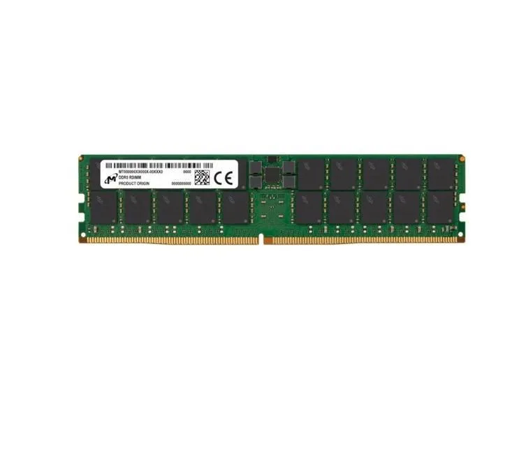 Micron Technology, Inc. Micron Technology, Inc. MTC40F2047S1RC56BB2R 128GB DDR5 RDIMM 5600 CL46 server RAM — produktbild