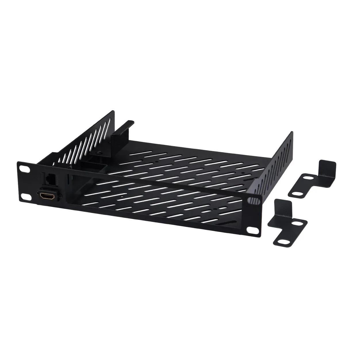  GeeekPi DP-0073 10inch 1U Rack Mount Shelf RJ45 HDMI — 商品写真